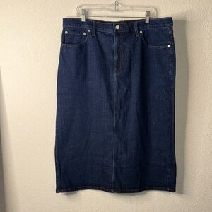 Banana Republic‎ Navy Pencil Skirt